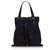 Yves Saint Laurent YSL Black Canvas Kahala Tote Bag Leather Cloth Cloth  ref.136773