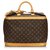 Louis Vuitton Brown Monogram Cruiser 40 Leather Cloth  ref.136781