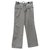 Louis Vuitton Pants, leggings Beige Silk Cotton  ref.136871