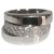 Autre Marque Asymmetrical ring Silvery White gold  ref.136877