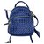Autre Marque Mini mochila Azul Cuero  ref.136889