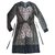 Givenchy Vestidos Estampado de leopardo Seda  ref.136898