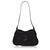 Fendi Black Nylon Shoulder Bag Leather Cloth  ref.137027