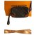 Louis Vuitton Clutch bags Brown Cloth  ref.137097