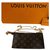 Bucket Louis Vuitton Clutch bags Brown Cloth  ref.137113