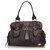 Chloé Chloe Brown Leather Bay Handbag Dark brown  ref.137136