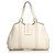 Gucci White Guccissima New Ladies Leather Shoulder Bag Cream  ref.137174