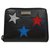 Stella Mc Cartney Stella Star glittered wallet Black Synthetic  ref.137244