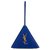 SAINT LAURENT Monogram triangle bag Blue Leather  ref.137249