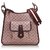 Louis Vuitton Mini Lin Rose Kate Monogram Rose Cuir Toile Tissu Rouge  ref.137279
