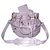 Balenciaga Giant mini tassel couro envelhecido lilás Lavanda  ref.137327