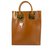 SOPHIE HULME Large Albion Bag tan leather gold harware Tote Shopper messenger Caramel  ref.137328