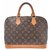 Louis Vuitton Alma Brown Cloth  ref.137337