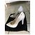 Chanel Pumps aus Leder in Eggshell Aus weiß - Ansicht 5