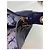 Borsa a mano Longchamp Pliage in pelle blu navy - vista 9