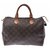 Louis Vuitton Speedy 30 Brown Cloth  ref.137413