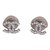 Chanel Earrings Silvery Steel  ref.137446