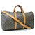 Louis Vuitton Keepall Bandouliere 50 Castaño Lienzo  ref.137489