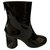 Maison Martin Margiela Black patent leather ankle boots  ref.137520