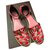 Louis Vuitton Sandals Multiple colors Cloth  ref.137534
