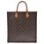 Louis Vuitton Sac plat Marrone Tela  ref.137552
