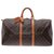 Louis Vuitton Keepall 55 Brown Cloth  ref.137555
