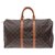 Louis Vuitton Keepall 45 Marrone Tela  ref.137556