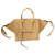 Céline bolso de equipaje fantasma amarillo en cuero granulado  ref.137565