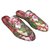 GUCCI Mules Princetown GG Blooms in coated fabric Multiple colors Leather  ref.137615