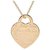 TIFFANY & CO. Heart Neacklace Yellow Yellow gold  ref.137620