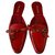 Prada Red apple leather sandals  ref.137669