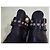 Autre Marque Sandali A.S.98 in pelle nera Nero - vista 6