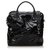 Gucci Schwarze beschichtete Canvas Joy Boston Bag Leder Leinwand Tuch  ref.137732