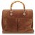 Gucci Brown Bamboo Suede Handbag Leather Wood  ref.137747