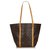 Louis Vuitton Brown Monogram Sac Shopping 48 Cuir Toile Marron  ref.137750