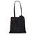 Prada Black Fur Shoulder Bag Nylon Cloth  ref.137752