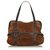 Gucci Brown Suede Handbag Dark brown Leather  ref.137770