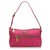 Prada Pink Tessuto Nylon Baguette Leather Cloth  ref.137786