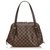 Louis Vuitton Brown Damier Belem MM Leather Cloth  ref.137796