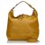 Bolso bandolera de cuero Gucci icono amarillo  ref.137801