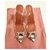 Amina Muaddi crystal slingback heels EU36 Plastic  ref.137822