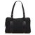 Fendi Black Zucchino Canvas Business Bag Leather Cloth Cloth  ref.137940