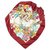 Foulard en soie à imprimé floral blanc Gucci Tissu Multicolore  ref.137941