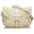 Louis Vuitton Brown Monogram Mini Lin Saumur White Beige Leather Cloth Pony-style calfskin Cloth  ref.137946