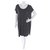Nicole Miller Dresses Black White Elastane Rayon  ref.138049