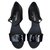 Chanel sandals Black Leather Patent leather  ref.138059