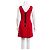 Vestido rojo sin mangas Diane von Furstenberg Honour Roja - vista 3