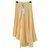 Céline Skirts Yellow Polyester  ref.138206