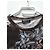 T-shirt âncora e bandeira da marca de designer Balmain. Multicor - vista 5