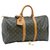Louis Vuitton Keepall 45 Brown Cloth  ref.138637